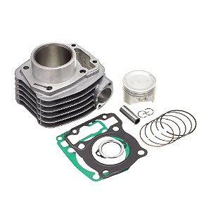 Kit Premium C/cilindro Pistao Junta Kmp.anel Rik Cg 160 [F016]