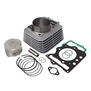 Kit Premium C/cilindro Pistao Junta Kmp.anel Rik Nx 400 /02 [F016]