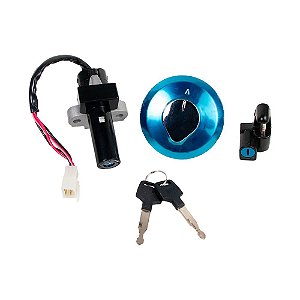 Chave Ignicao (kit Conjunto Travas) Condor Bros 150 09-15 [F016]