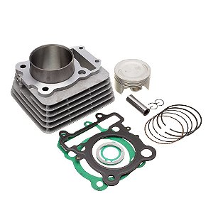 Kit Kmp C/cilindro. Pistao. Anel E Junta Kit-a Fazer 250 /13 [F016]