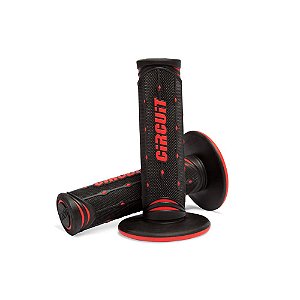 Manopla Circuit Jupiter Racing Preto/vermelho [F016]
