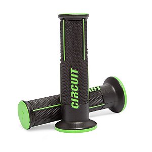 Manopla Circuit Speed Everyday Preto/verde [F016]