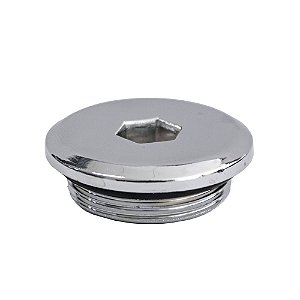 Tampa 30mm (parafuso Bujao) Lateral Esquerda Gp7 Biz 125 [F016]