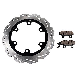 Disco C/ Pastilha De Freio Dianteiro Gp7 Dafra Apache 150 [F016]