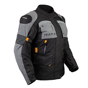 Jaqueta Texx Armor Ld Fem Pret Cinz Laranj  Xl [F016]