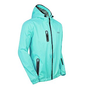 Jaqueta Texx Corta Vento Neon V2 Azul Clar Xl [F016]