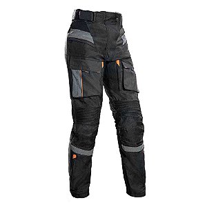 Calca Texx Armor Ld Fem Pret Cinz Laranj    M [F016]