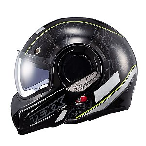 Capacete Texx Esc Stratos  180 Scratched Pret Verd 58 [F016]
