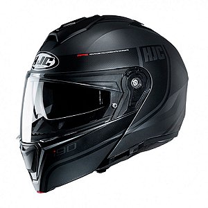 Capacete Hjc I90 Davan Preto 63 [F016]