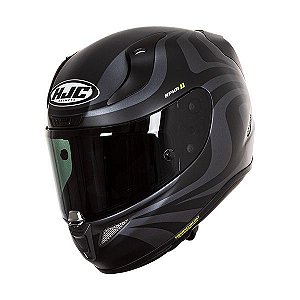 Capacete Hjc Rpha 11 Eldon Cinza E Verde 56 [F016]