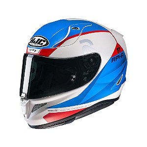 Capacete Hjc Rpha 11 Texen Preto Azul E Vermelho 56 [F016]