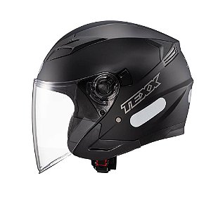 Capacete Texx Aberto Ugello Solido Pret 56 [F016]