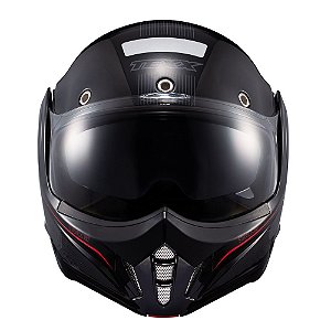 Capacete Texx Esc Stratos  180 Journey Pret Azul Verm 58 [F016]