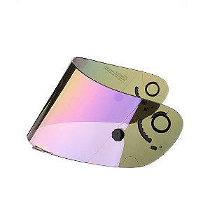 Viseira Capacete Texx Azul Iridium Mod. Flash (tear Off) [F016]