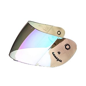 Viseira Capacete Texx Azul Iridium Mod. Flurry [F016]