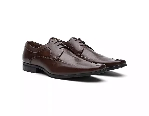 Sapato Social Masculino Pelica Café [F008]