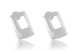 Brinco Pequeno Retangular [F027]