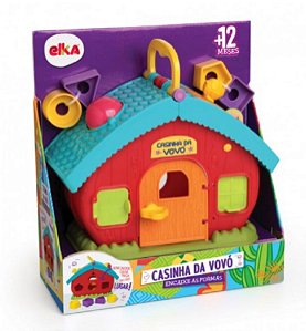 Casinha Da Vovó - Encaixe As Formas [F102]