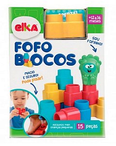 Fofo Blocos 15 Peças [F102]