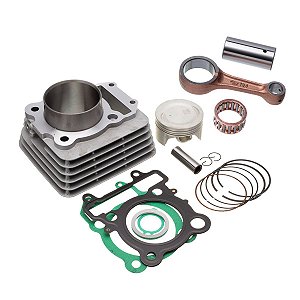 Kit Cilindro Kmp C/biela Txk  Fazer 250 06/13 (prata) [F016]