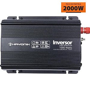 Inversor de Onda Modificada 1000W 12Vdc/220V PW11-9 Off Grid HAYONIK [F003]