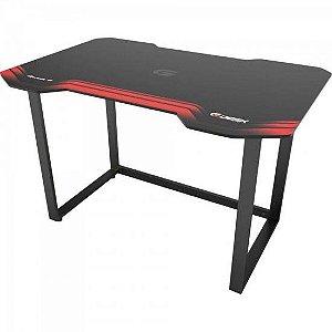Mesa Gamer Fortrek HMG01 Preta/Vermelha [F003]
