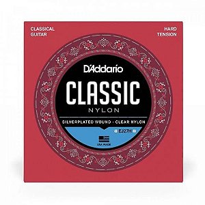 Encordoamento Para Violão D Addario EJ27H Nylon .028 [F002]