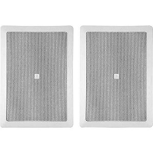 Arandela 6" JBL 6W21RT 25W RMS Retangular Branca - PAR / 2 [F002]
