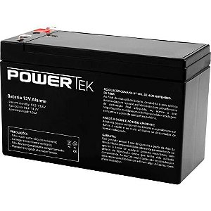 Bateria Selada 12V 4Ah Alarme EN011A Powertek [F002]