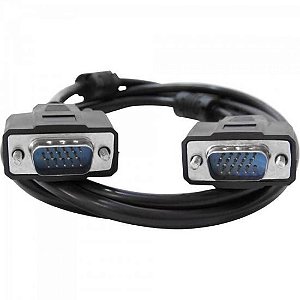 Cabo VGA Para Monitor Com Filtro 25m CBVG0010 Preto Storm [F002]