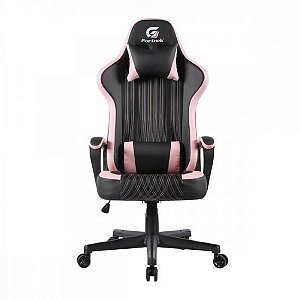 Cadeira Gamer Fortrek Vickers Preta/Rosa [F002]