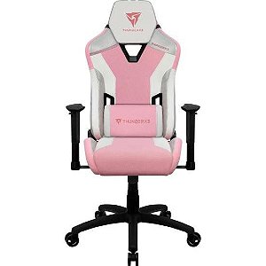Cadeira Gamer ThunderX3 TC3 Sakura White Rosa [F002]