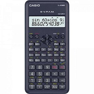 Calculadora Científica Casio FX-82MS-2-S4-DH 240 Funções Preta [F002]