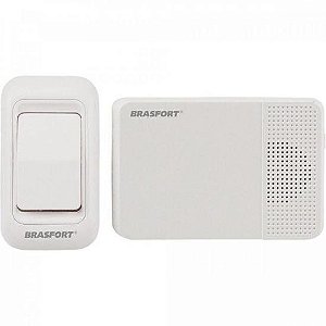 Campainha sem Fio Pilha/Pilha 52TOQ BRASFORT [F002]