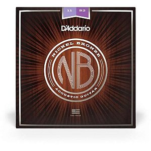 Encordoamentos Premium Para Violão D Addario NB1152 Aço Nickel Bronze [F002]