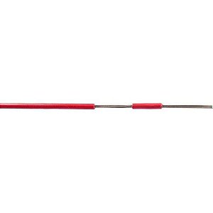 Fio Cabinho Flexível 0,20mm Vermelho Tiaflex - RL / 100 [F002]
