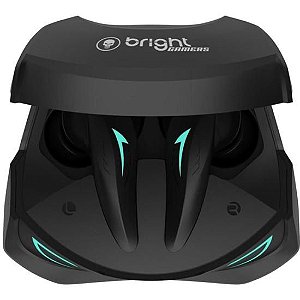 Fone de Ouvido Bright Sleek Sound Bluetooth Preto [F002]