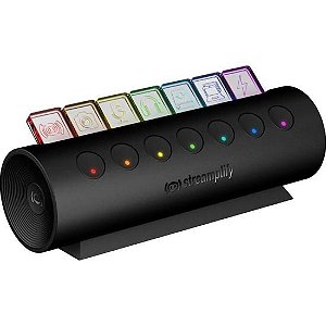Hub USB 7 Portas 3.0 Streamplify Ctrl 7 Preto RGB [F002]