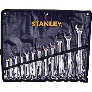 Jogo de Chaves Combinada Com 13 Peças STMT80938-840 Stanley [F002]