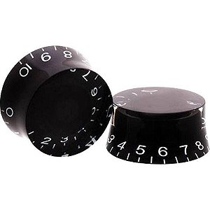 Knob Para Guitarra Les Paul Preto PHX - PCT / 12 [F002]