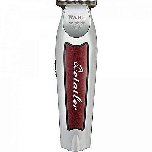 Máquina de Acabamento Wahl Detailer Cordless Silver Lithium [F002]