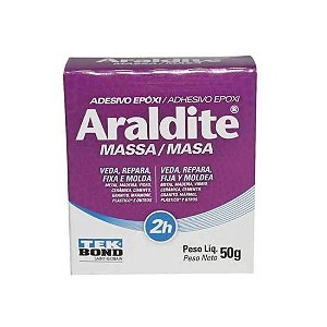 Massa Epóxi ARALDITE 50g TEKBOND - CX / 12 [F002]