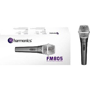 Microfone Harmonics FM-805 Dinâmico [F002]