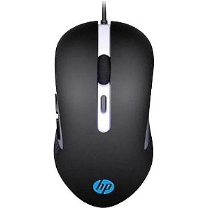 Mouse Gamer HP G210 USB 2400dpi Led Preto [F002]