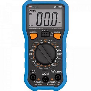Multimetro Digital ET-1100B Azul/Preto MINIPA [F002]