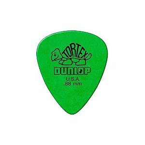 Palheta TORTEX STANDARD 418R 0.88 Verde DUNLOP - PCT / 72 [F002]