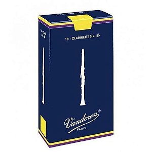 Palheta Tradicional Para Clarinete Sib 3 Vandoren CR103 - CX / 10 [F002]