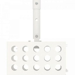Suporte de Teto Para Projetor Multi-Gaiola Branco Multivisão [F002]