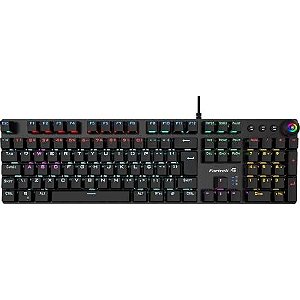 Teclado Gamer Mecânico Fortrek K7 Black Edition Rainbow [F002]