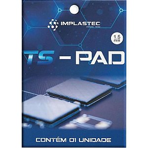 Thermal Ts Pad 1,5mm 100x100 Implastec [F002]